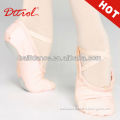 D004702 Wholesale cheap canvas split sole shoes ballet dance flat shoes